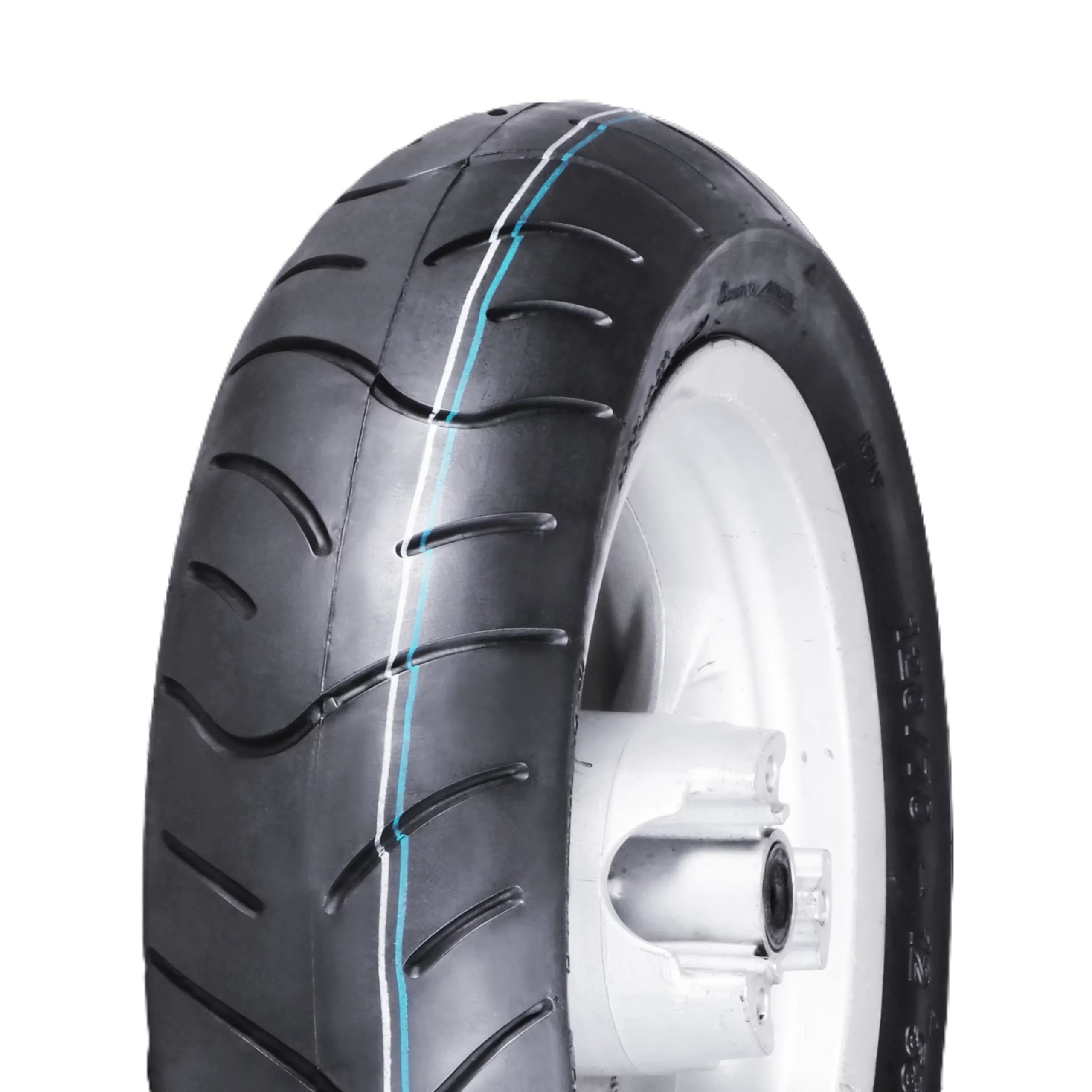 Motorcycle tire Vee Rubber, 140/70-12 VRM-281, Tubeless 65S, Maxi Scooter - Made in Thailand